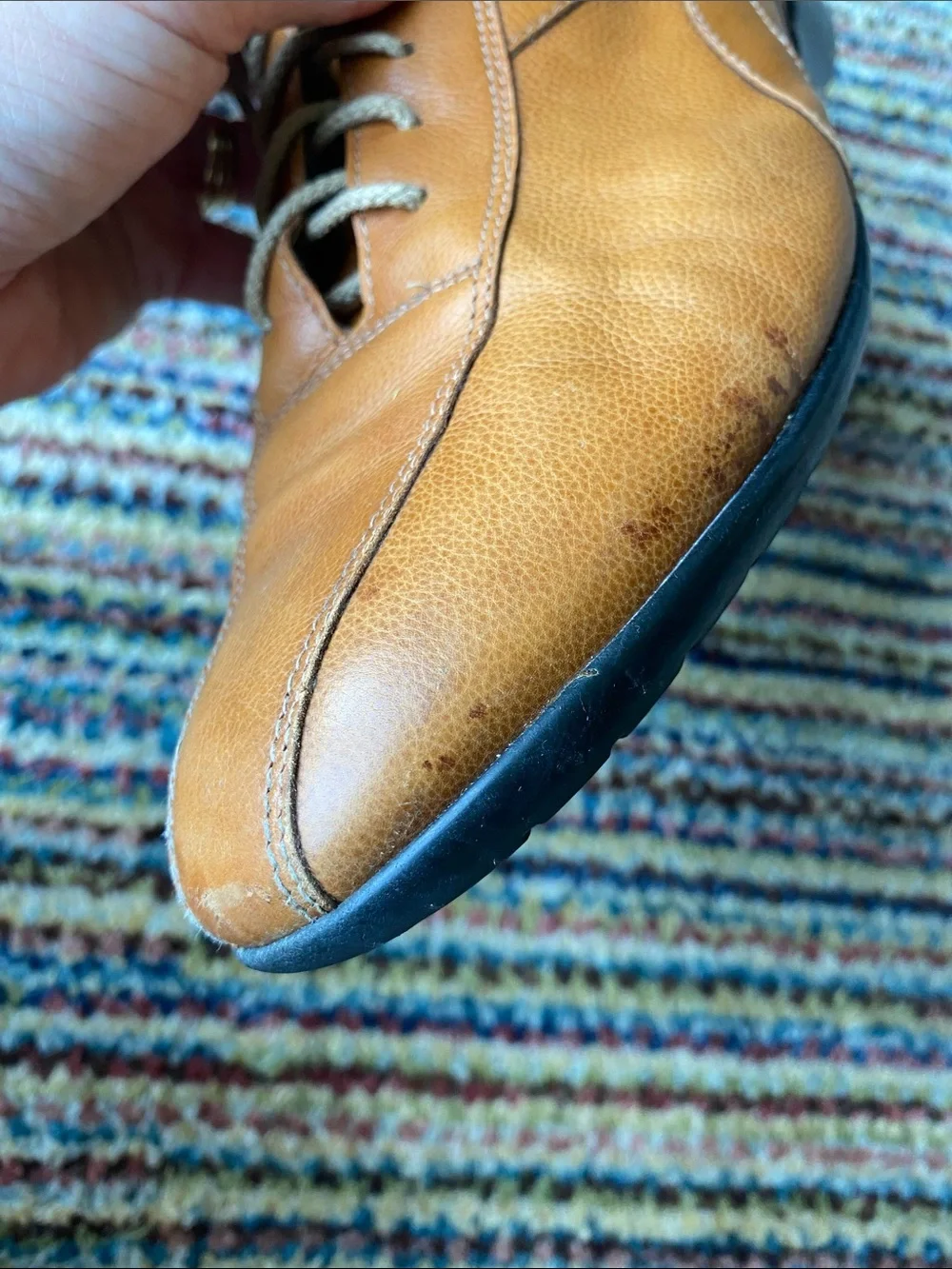 Men’s Brumel Export Italian Leather casual shoes — 🚨Flaws!🚨—project shoes